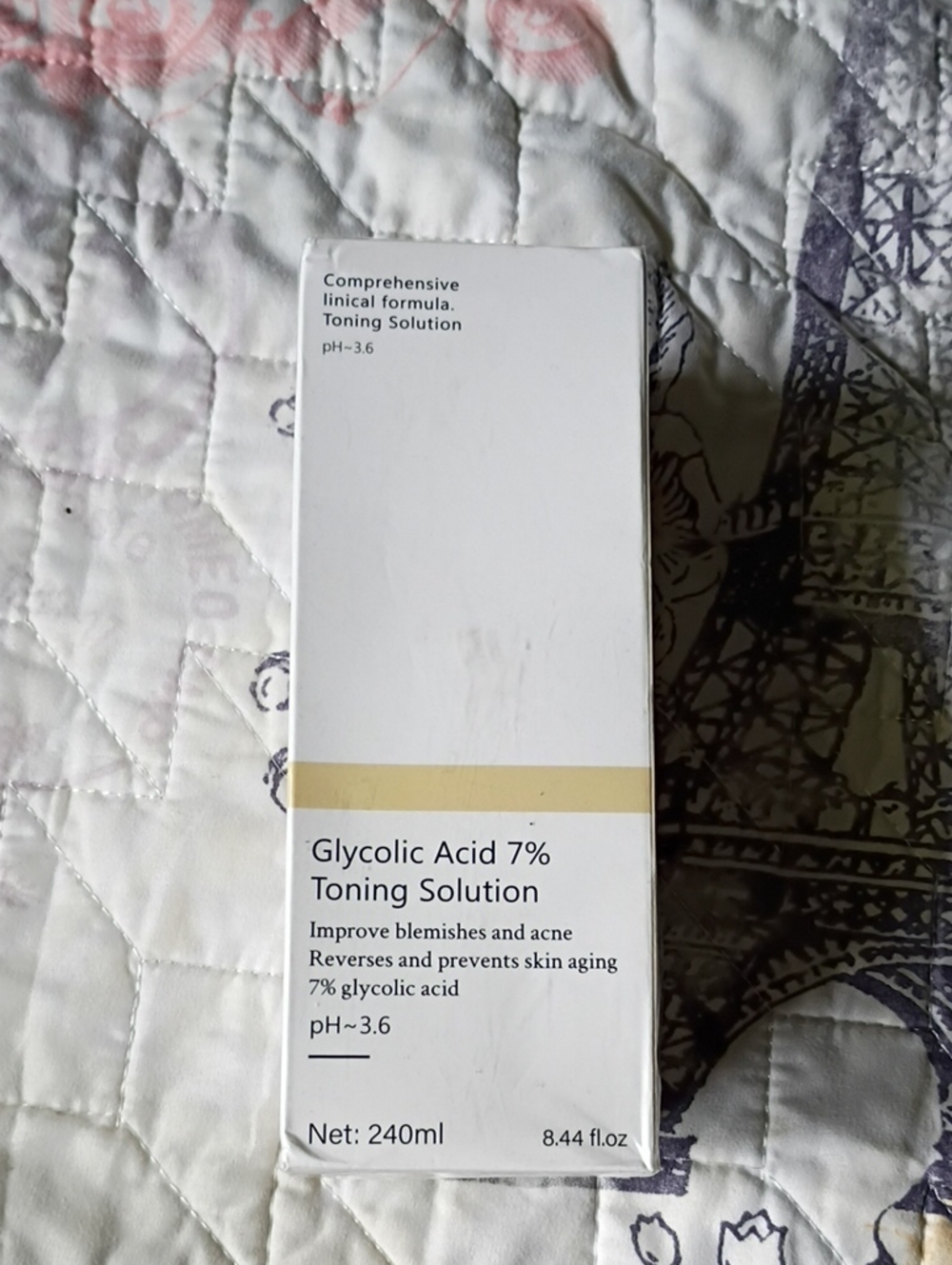 NIB Glycolic Acid Toning Solution – 240ml